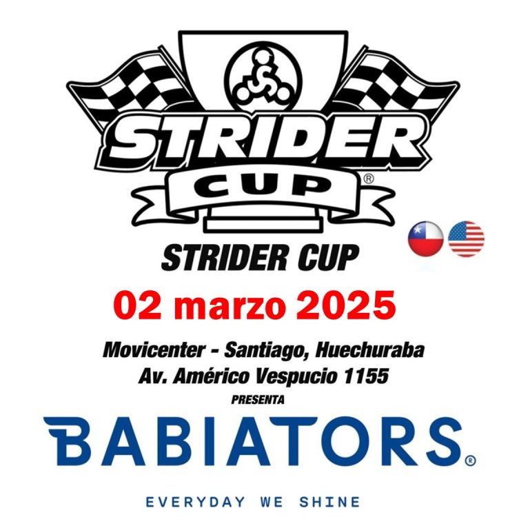 INSCRIPCIONES STRIDER CUP 02/03/2025