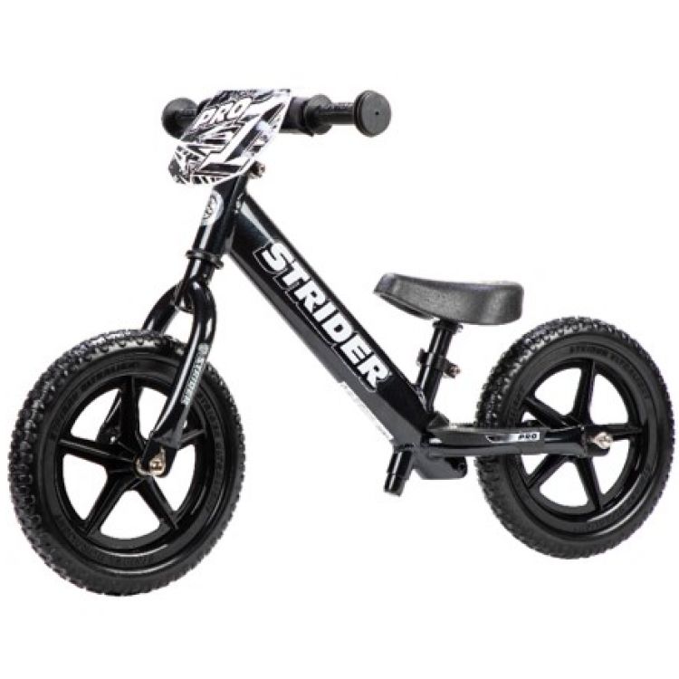 Strider 12 Pro Black Pearl Bicicleta Balance