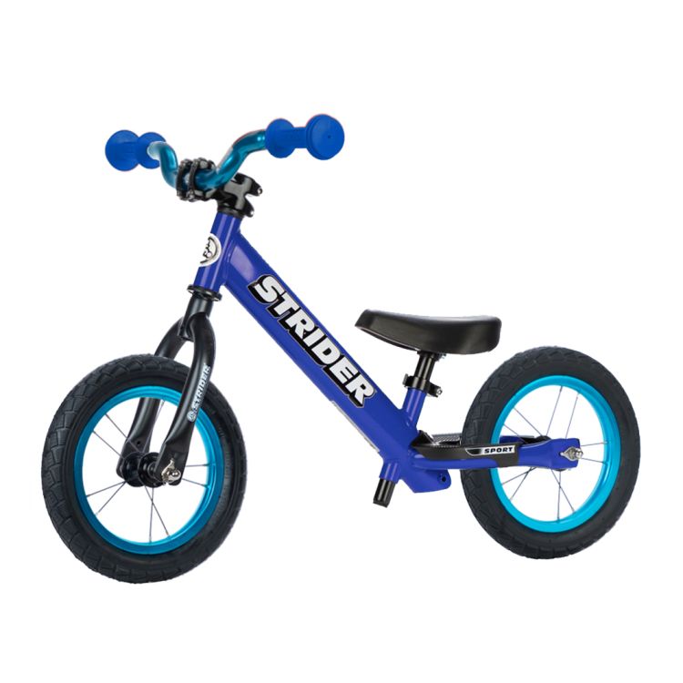 Stider 12 Sport Blue I Blue Minigrips I Blue Riser Handlebar I Blue Heavy Duty Wheels