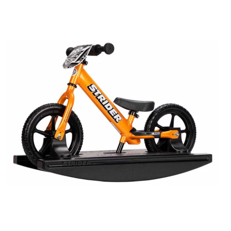 Strider 12 Pro Orange Rush 2 en 1 Rocking Bike