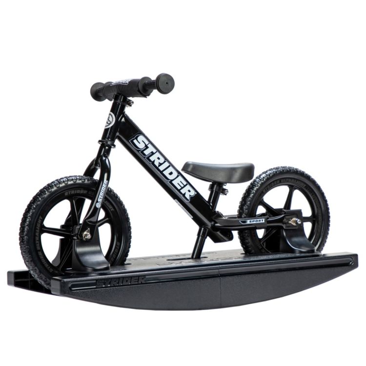 Strider 12 Sport Negra 2 en 1 Rocking Bike